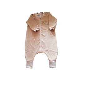 PLÜSS hálózsák hímzett (SZ.H.) - Drapp - Bari/116