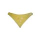 Wellsoft hímzett babasál, háromszög forma – Sárga