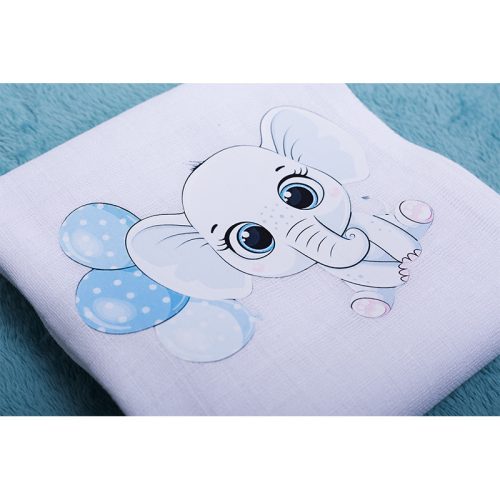 Tetra textil pelenka 70x70cm - Elefánt fiú
