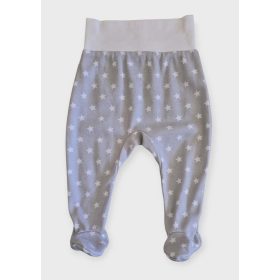 Pocaknadrág pamut - Szürke Csillag Fehér Derék/68