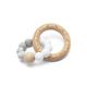Rágóka 1 fa gyűrűs - Duo White + Marble