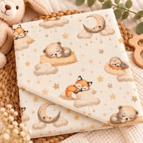 Textil pelenka mintás 70x80cm - Édes Álmokat
