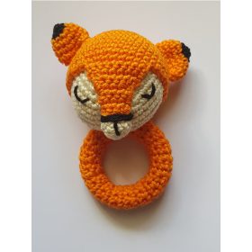 Horgolt rágóka, csörgő – Róka-2