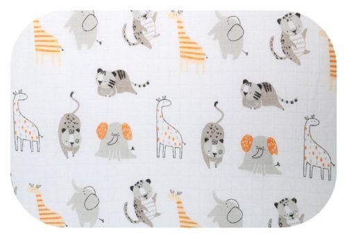 Textil pelenka - Szürke Cirkusz/70x80