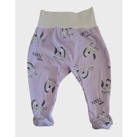 Pocaknadrág pamut - Lila Zebra/62