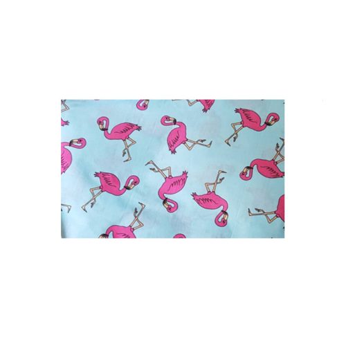 Baba-Mama párna huzat Normál – Kék/Rózsaszín Flamingó