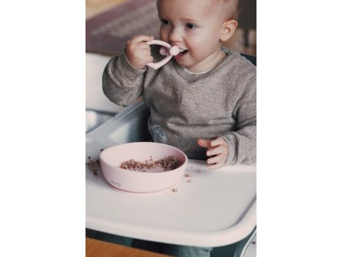 Mimijo szilikon tányér tapadókoronggal  - kék 977