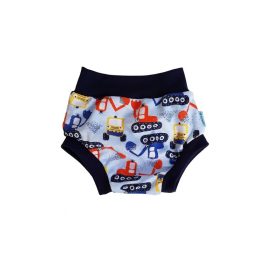 Pelenkára húzható bugyi - Munkagép/Kék Szegély/86