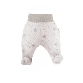   Pocaknadrág pamut, mintás - Szürke Csillag-szám/Szürke/68 (Több méret)