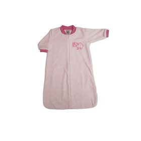 PLÜSS hálózsák hímzett (H) – Világos Rózsaszín