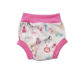 Pelenkára húzható bugyi – Rózsaszín Szafari