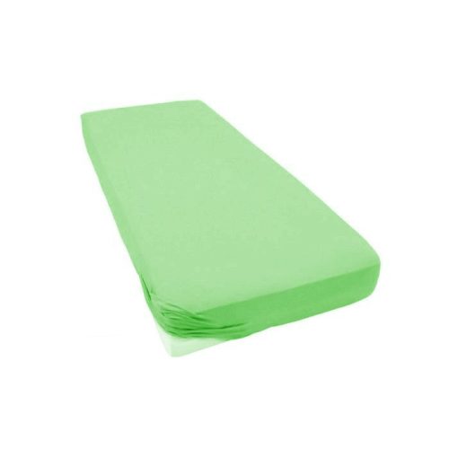 Pamut strech lepedő 60x120-70x140cm - Almazöld