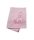 Pamut babatakaró, hímzett 70×90 - Rózsaszín/Kacsa