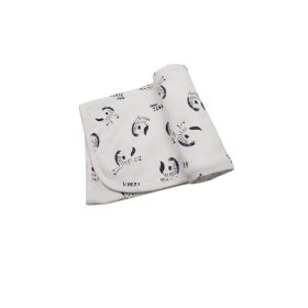 Mintás pamut babatakaró 70x90 - Zebra/Fehér