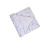 Vékony pamut takaró mintás 70×90 - Kék Csillag/Számos