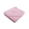 Fürdőlepedő hímzett 80×80 - Rózsaszín/Pink/Bari (Több minta)