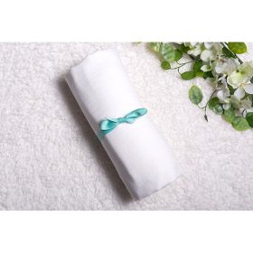 Dupla géz babatakaró 100x130 - Fehér