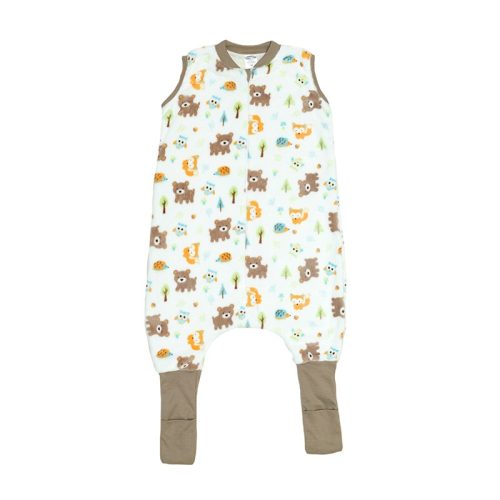 WELLSOFT Kamáslis tipegő hálózsák - Maci Drapp/80 (Több méret)