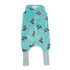   WELLSOFT Kamáslis tipegő hálózsák - Mosómedve Szürke/98