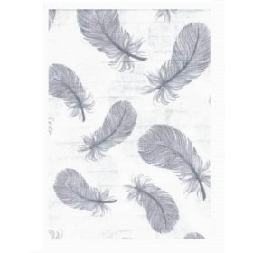 Tetra kifogó mintás 90x140 cm - Szürke Toll