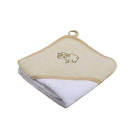   Fürdőlepedő hímzett 80×80 - Drapp-fehér/Bari (több minta)