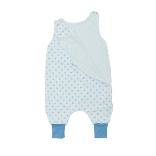 Oldalt zippes, pamut hálózsák (SZ.U) - csillag/kék/104