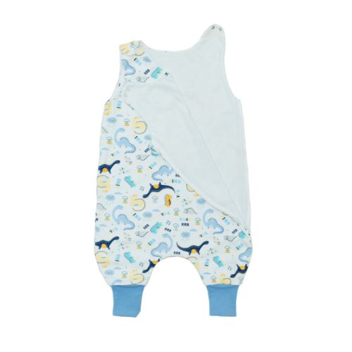 Oldalt zippes, pamut hálózsák (SZ.U) - dínó/kék/110