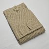 Fürdőlepedő Waffle 110x110 - Mogyoró