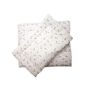   2 részes ovis ágynemű garnitúra 90×140 - Drapp Csillagok