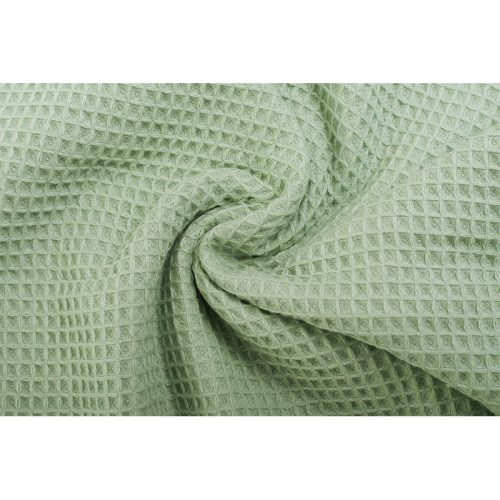 Kapucnis Waffle poncsó - Zöld - 74/80 