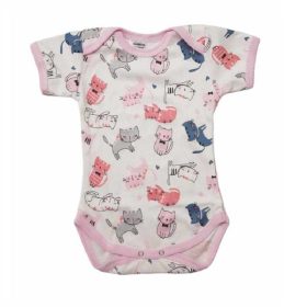 Rövid ujjú, békanyakú body - Macsek/50