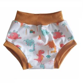   Pelenkára húzható bugyi - Narancs Dínó-56 (Több méret)