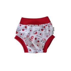 Pelenkára húzható bugyi - Méhecske/Piros Szegély/56