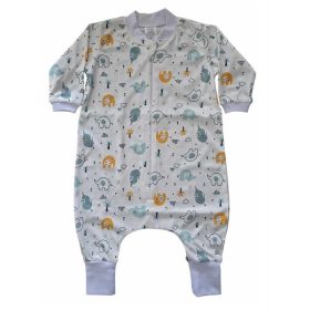   PAMUT Tipegő hálózsák (SZ.H.) - Elefántos-fehér passzéval/80 (Több méret)