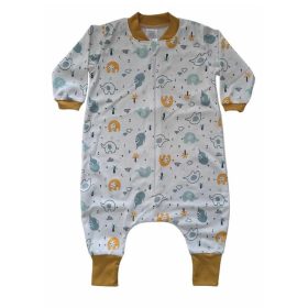   PAMUT Tipegő hálózsák (SZ.H.) - Elefántos-mustár passzéval/80 (Több méret)