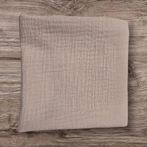 Muszlin pelenka 2db 65x65cm - Kávé/Repülő