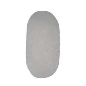 Gumis pamut lepedő mózeskosárhoz - 38x80 +-5cm - Szürke