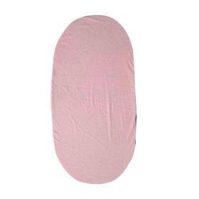   Gumis pamut lepedő mózeskosárhoz - 38x80 +-5cm - Rózsaszín