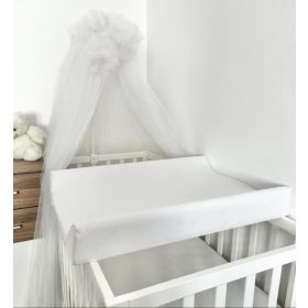 Pelenkázólapra pamut huzat 50x70 - Fehér