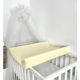 Pelenkázólapra pamut huzat 50x70 - Vanília