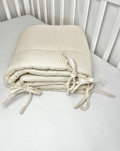 Waffle Rácsvédő kiságyba - Bézs