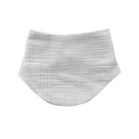 Dupla géz nyálkendő kerekített - Világos Szürke