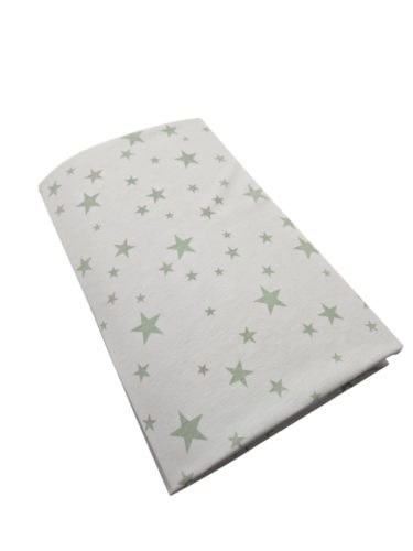 Pamut strech lepedő 60x120-70x140cm - Oliva Csillagok
