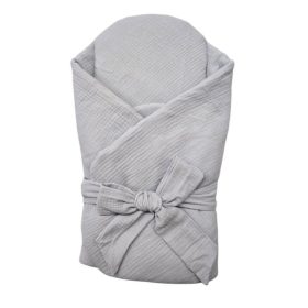 Muszlin kókuszpólya 70x70 - Szürke