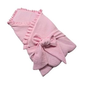 Fodros muszlin kókuszpólya 80x80 - Puncs