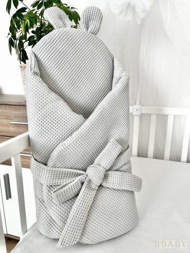 Kókuszpólya waffle - Szürke