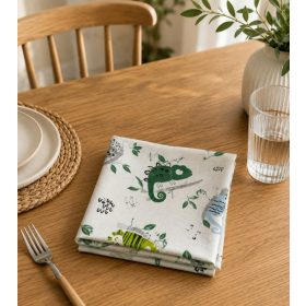 Textil szalvéta - Kaméleon