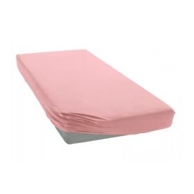 Pamut strech lepedő 80x180 - Púder