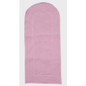 Waffle babafészek betét - Rózsaszín