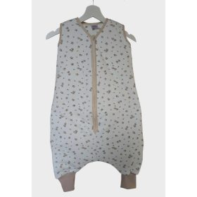 Bélelt tipegő - Drapp Virág - 74/80 (Több méret)